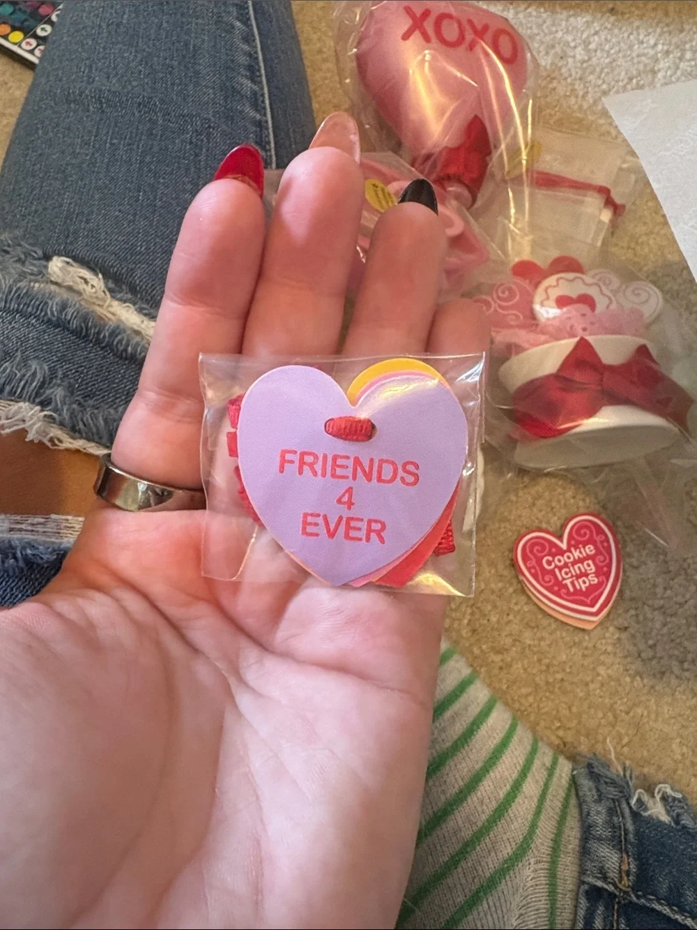 American Girl Valentines Party Set